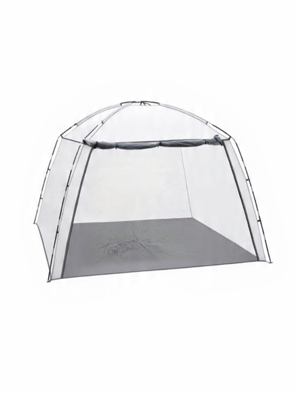 Portable Spray Paint Booth Outdoor DIY Tent with Built-in Floor & Mesh Screen